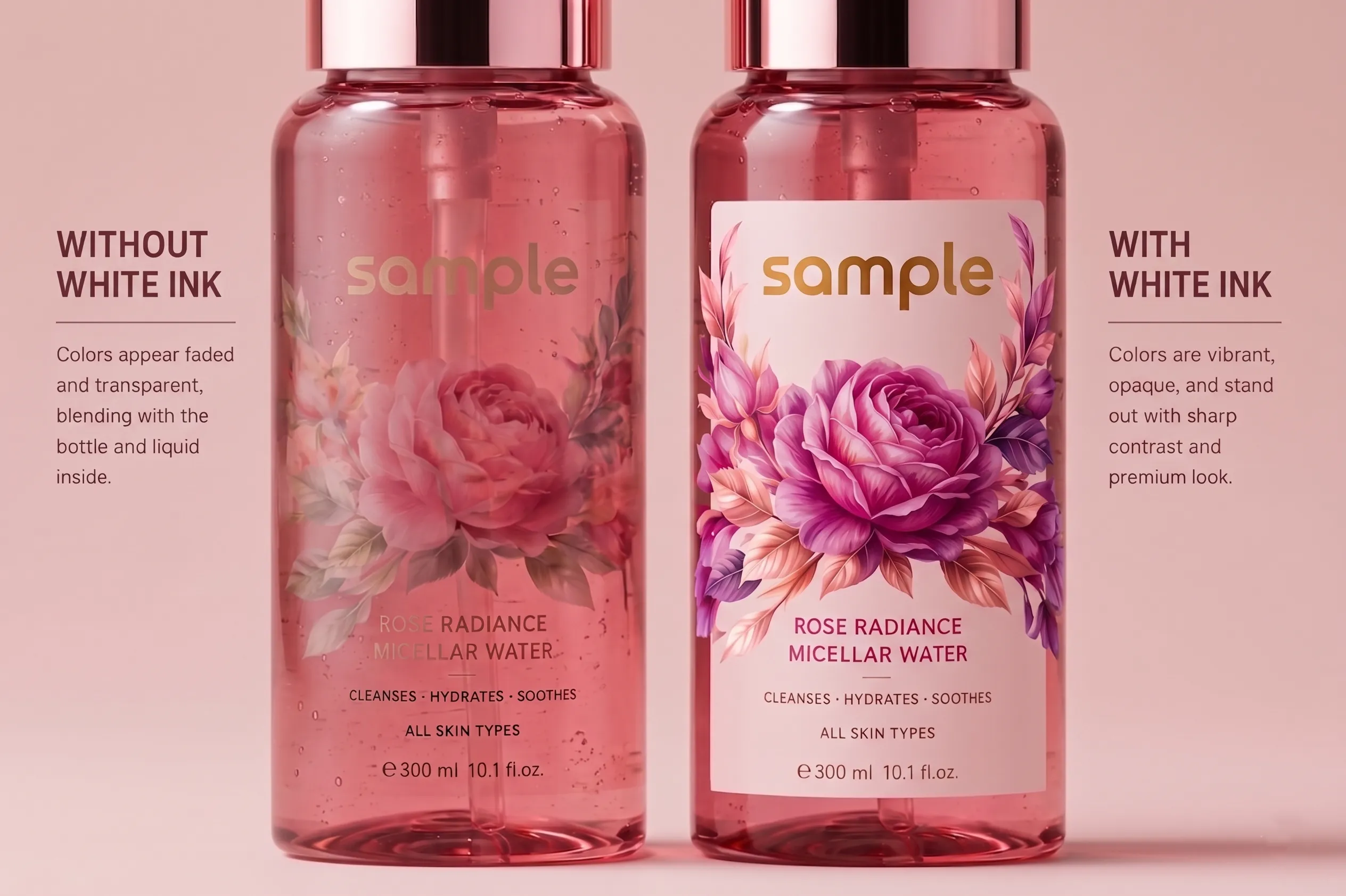 Why Do Colors Look Different on Clear and Metallic Labels?