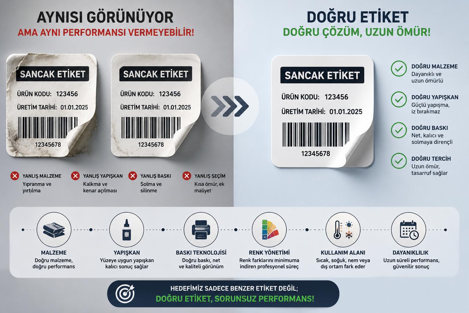 Numunenin “Aynısı Olsun” Demek Neden Yeterli Değil?